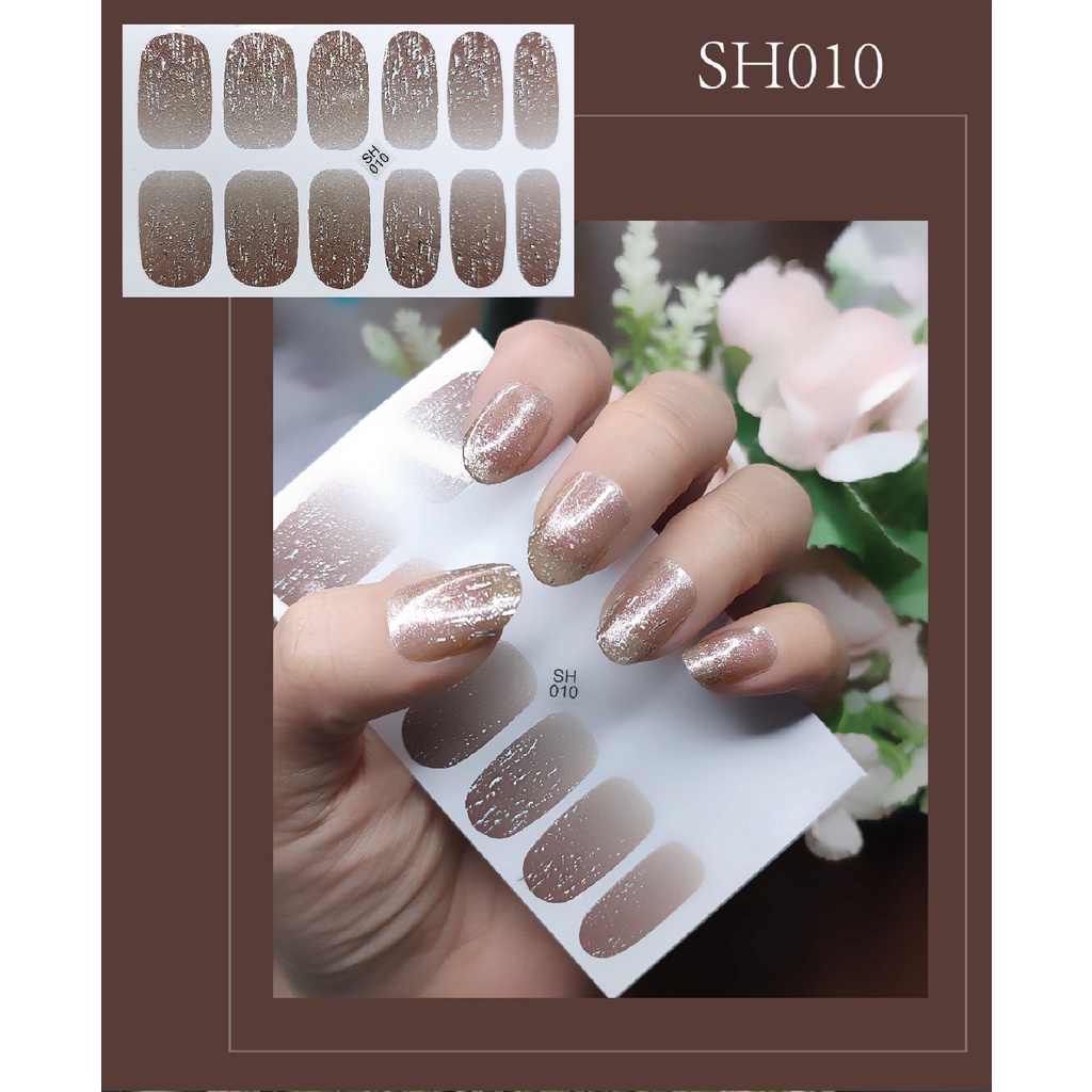 12Pcs/Stiker Kuku Murah / Nail Art Sticker / Nail Art Stiker / Nail Art &amp; Sticker NA Series Premium