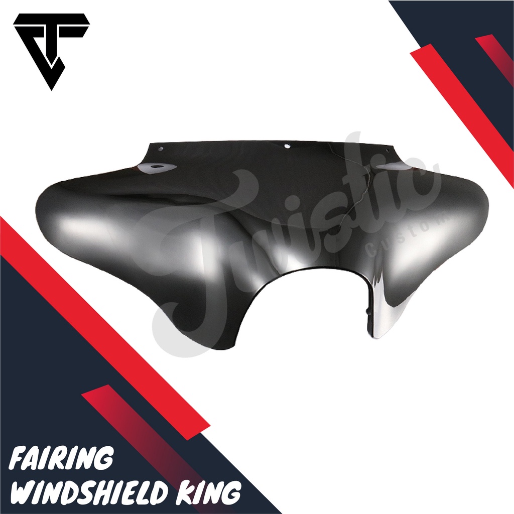 Fairing Visor Windshield Headlamp Harley Roadking Softail Fatboy
