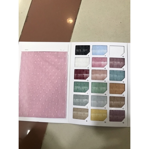 Kain bahan Tulle polkadot / bahan brokat DOT,bahan kebaya.