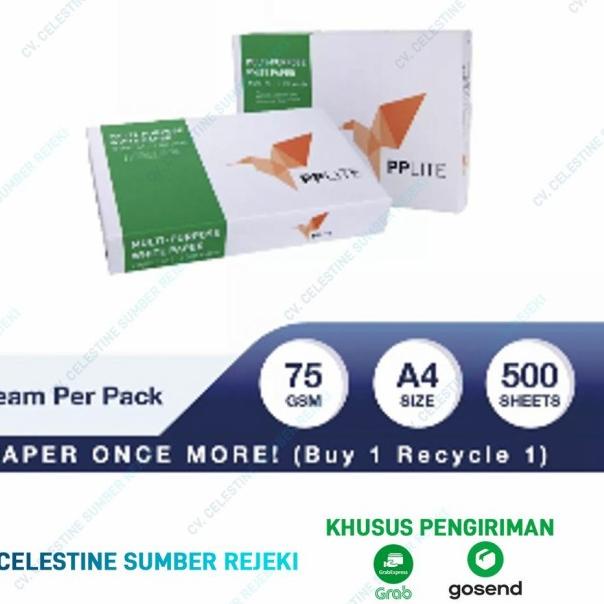 

◌ SUPER PROMO KERTAS HVS A4 75G PAPERLITE/EKON ➩