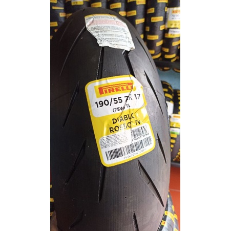 BAN PIRELLI DIABLO ROSSO IV 4  size 190/55 ZR 17