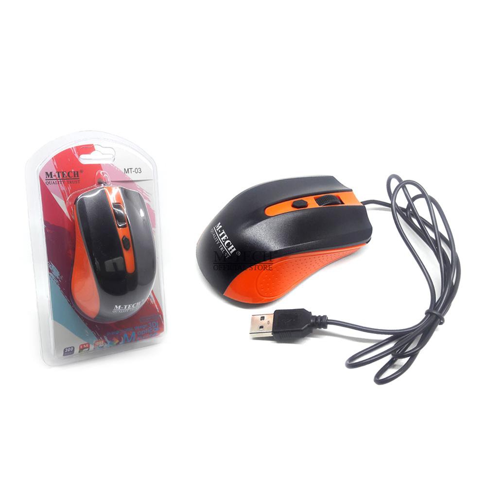 Mouse Optic M-TECH 03 - MOUSE KABEL usb MT03