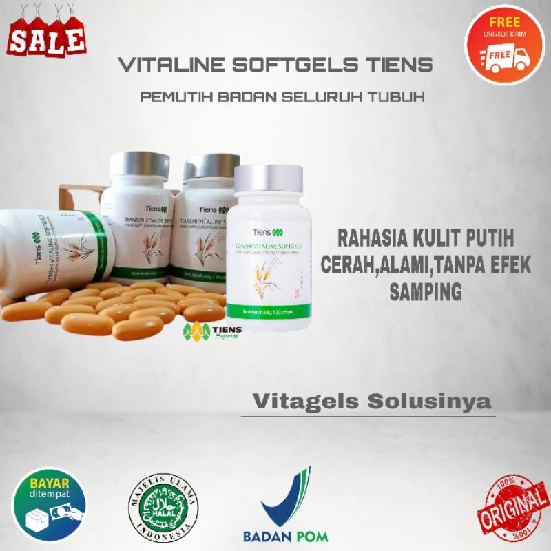 VITAGEL ORIGINAL PEMUTIH KULIT ALAMI