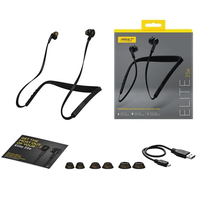 Original  JABRA ELITE 25E WIRELESS HEADSET BLUETOOTH HANDSFREE EARPHONE ORIGINAL