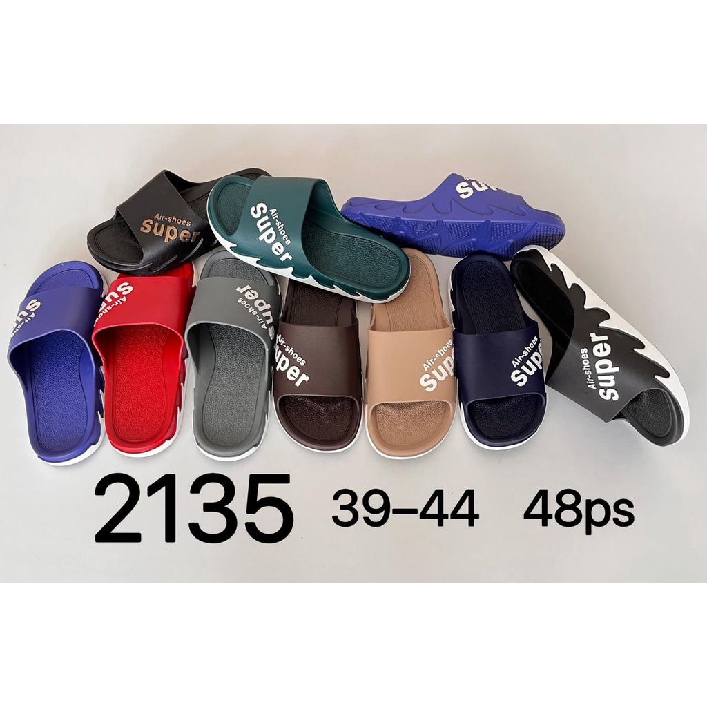 2135 Sandal Slide Pria Dewasa Remaja / Sandal Selop Dewasa Remaja Merek Seven Star Size 39-44