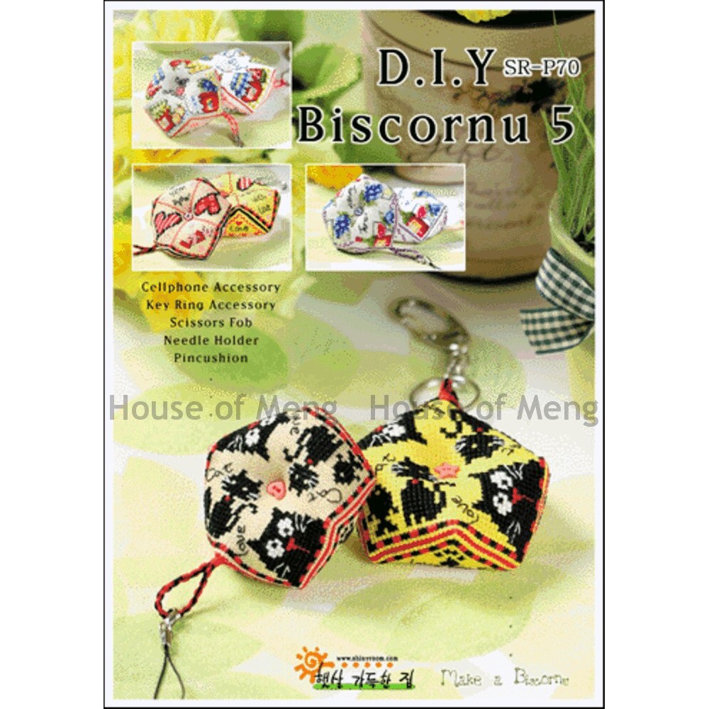 Pola Kristik Original Asli Shiny Room SR-P70 D.I.Y Biscornu 5