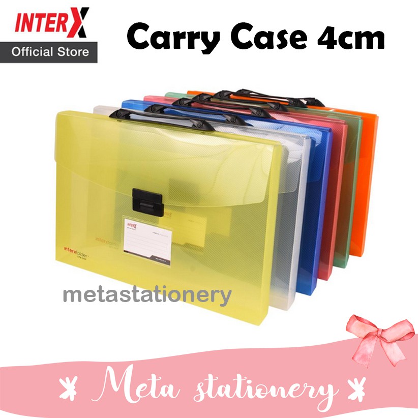 

Carry Case / School Bag / Tas Tenteng Inter-X 4cm