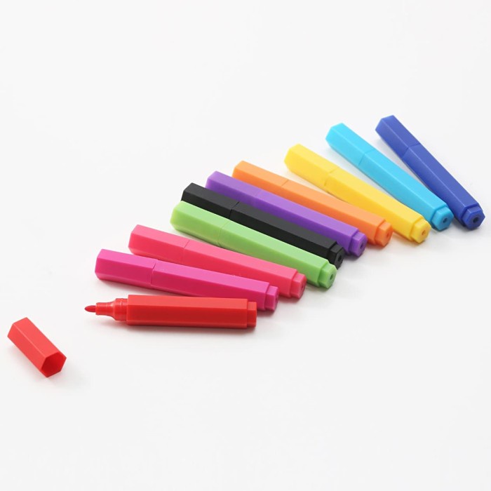 

Star Muji Hexagonal Pen Set 10 Colors - Spidol Warna Promo