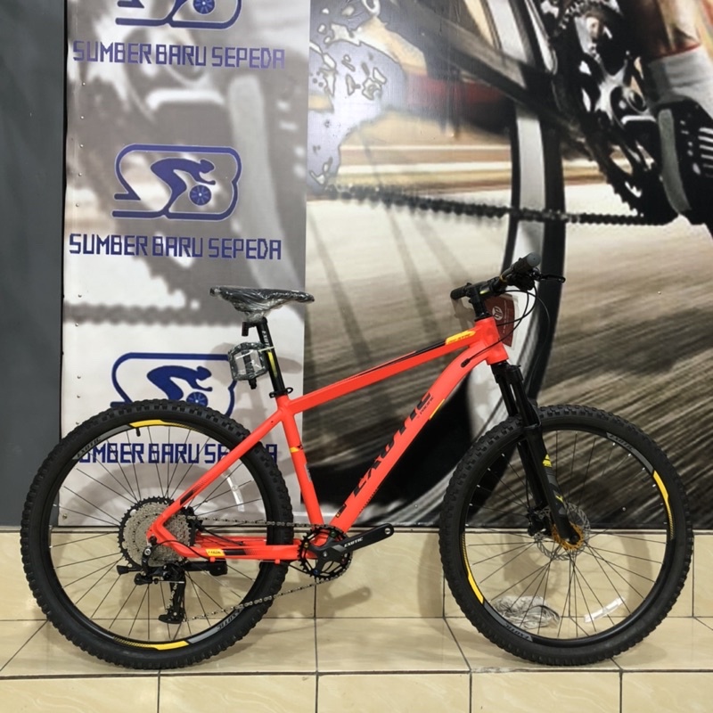 SEPEDA GUNUNG MTB EXOTIC 2612 STR 11 SPEED 27.5 INCH FREE HOLDER