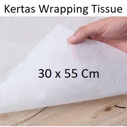 

25 lembar 30x55 cm Kertas Tisu Tissue Paper Wrapping Packaging Flower Wrap