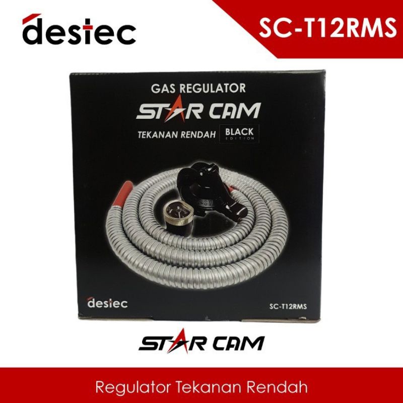 Starcam , Paket Selang Gas  , SC  23MSS , + Regulator Starcam Meter