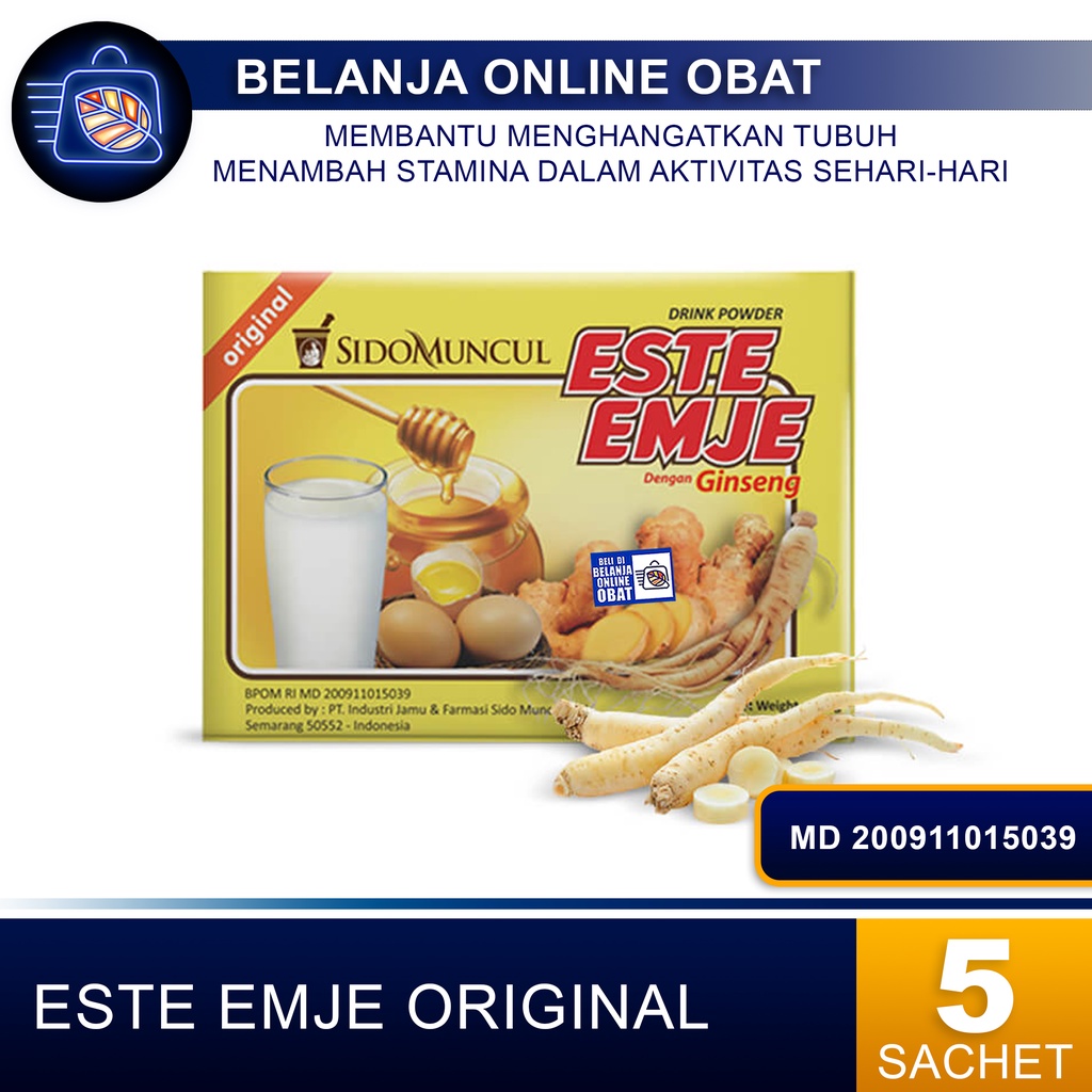

ESTE EMJE DENGAN GINSENG SIDO MUNCUL // Minuman Tradisional