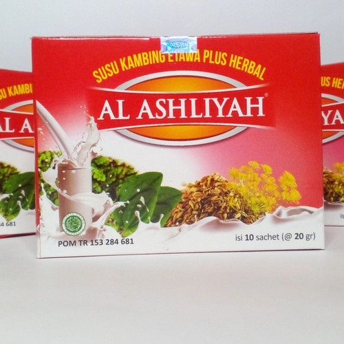 

AL ASHLIYAH SUSU KAMBING ETAWA PLUS HERBAL COLOSTRUM MEMPERBAIKI TULANG DAN PERSENDIAN 10 SASET