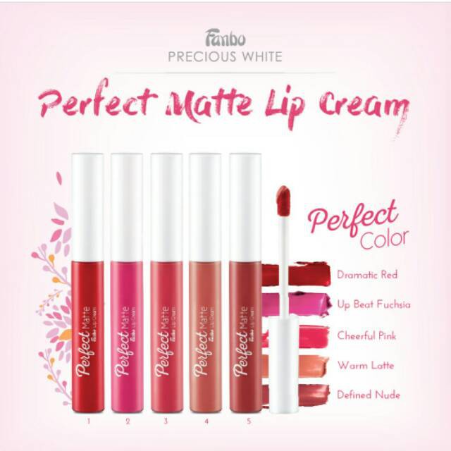 FANBO PERFECT MATTE LIP CREAM @MJ