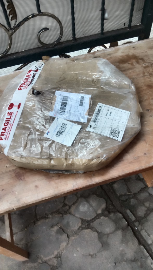 Loyang Crepes Diameter 40 Cm - Wajan Crepes Putar 40 Semi Otomatis Perata Crepes Bahan Baja