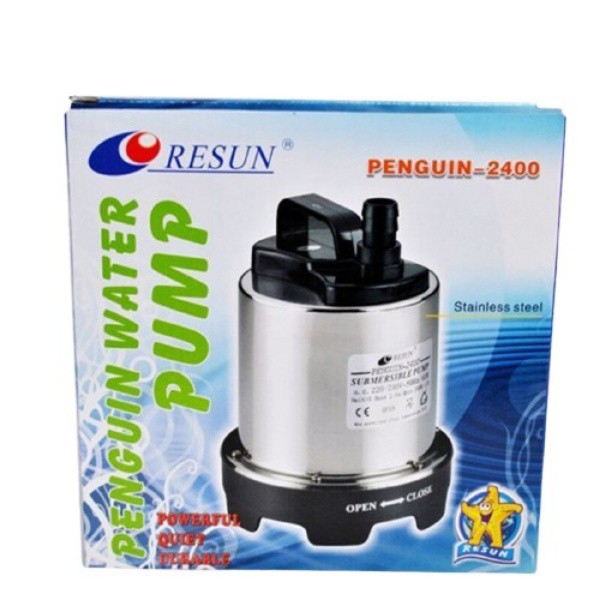 Resun Penguin Pinguin 2400 Water Pump Pompa Celup Aquarium Kolam Ikan