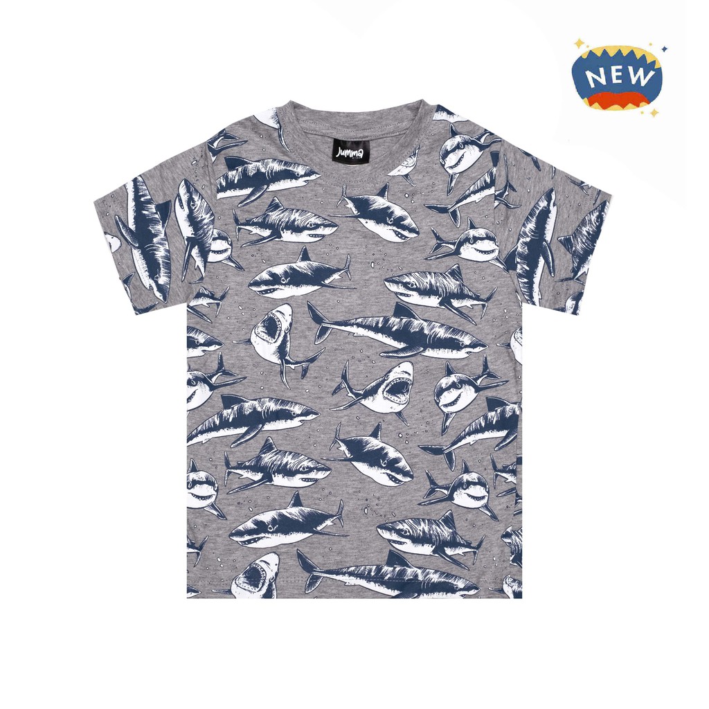 

Jummakids Sharky Full Printed Tshirt