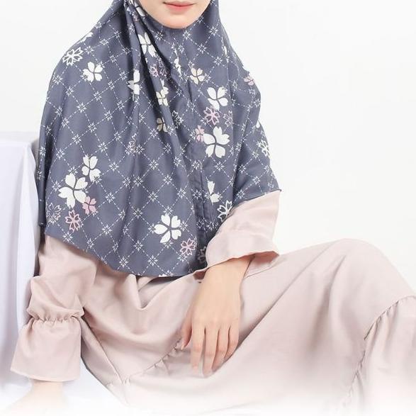 kerudung bergo kekinian/ jilbab bergo motif/ kerudung bergo motif /bergo motif terbaru/ jilbab insta