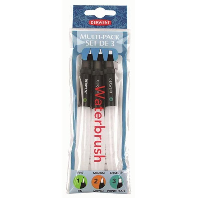 

HOT SALE KUAS CAT AIR - DERWENT MULTI PACK WATERBRUSH