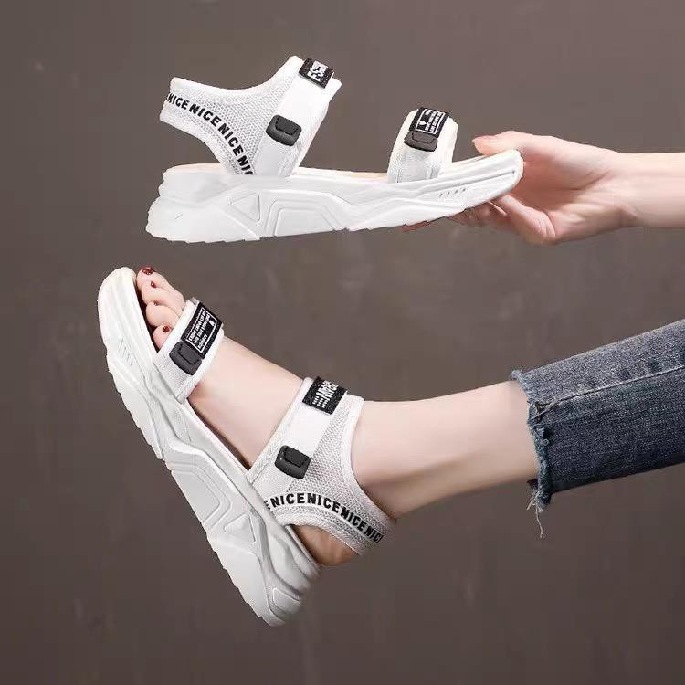 Free Box Sandal Wedges NS Y507 Sandal Wedges Gunung Wanita Import Termurah dan Kekinian Sepatu Import