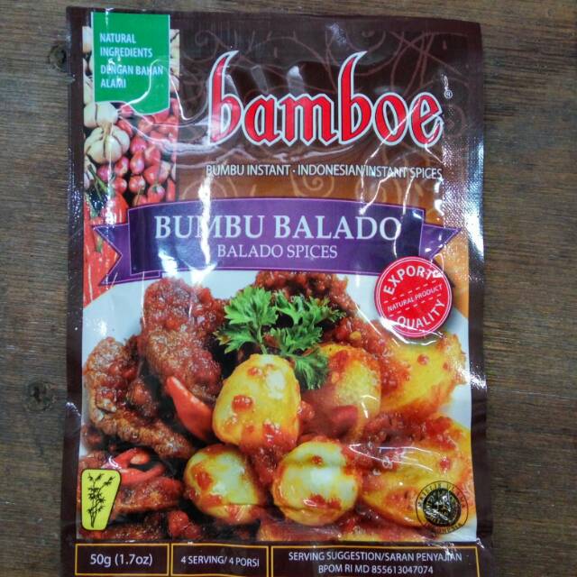 

Bumbu balado Bamboe