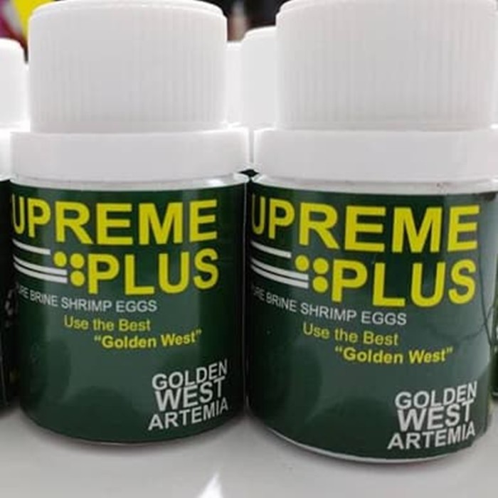 Artemia Supreme Plus 30gr Repack Golden West Pakan Burayak Ikan Kecil