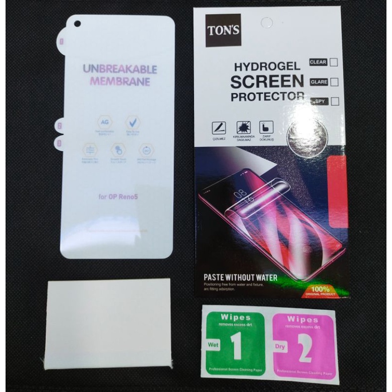 Oppo Reno 3 Reno 4 Reno 5 anti gores hydrogel matte screen Protector