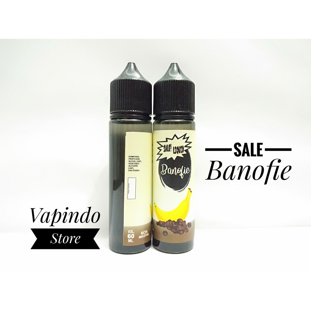 SALE! LIQUID BANOFIE BANANA COFFEE 60ML 0MG SALE PREMIUM E LIQUID VAPE