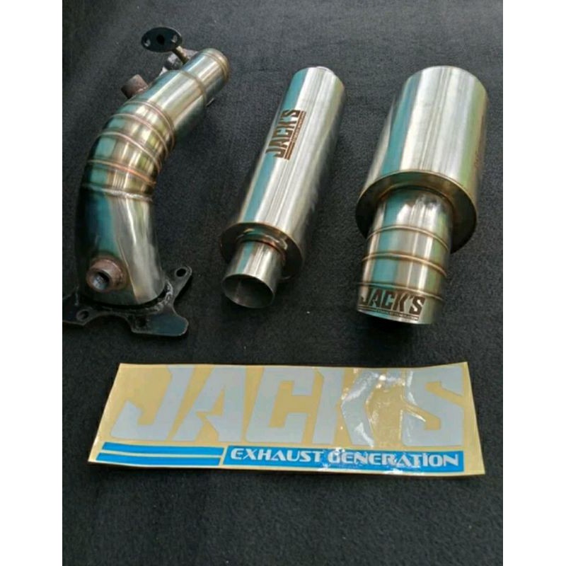 Downpipe Civic fd / FB Fullset Jack's Exhaust