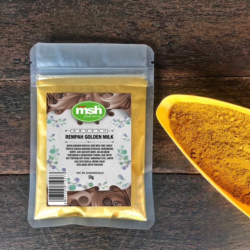 

MSH Rempah Golden Milk 50 g