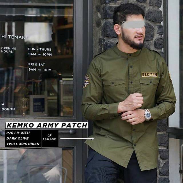 Samase Kemko Army Patch R013