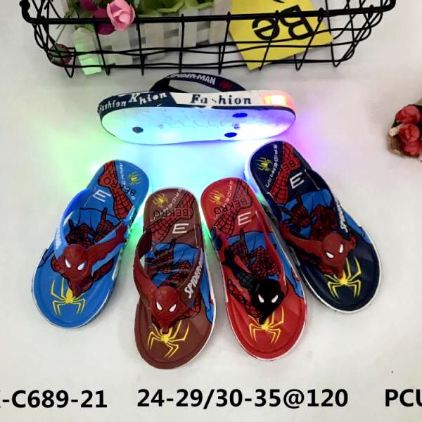 C689 Sandal Jelly Anak Laki laki, Sandal Anak Import Umur 2 3 4 tahun - Sandal LED