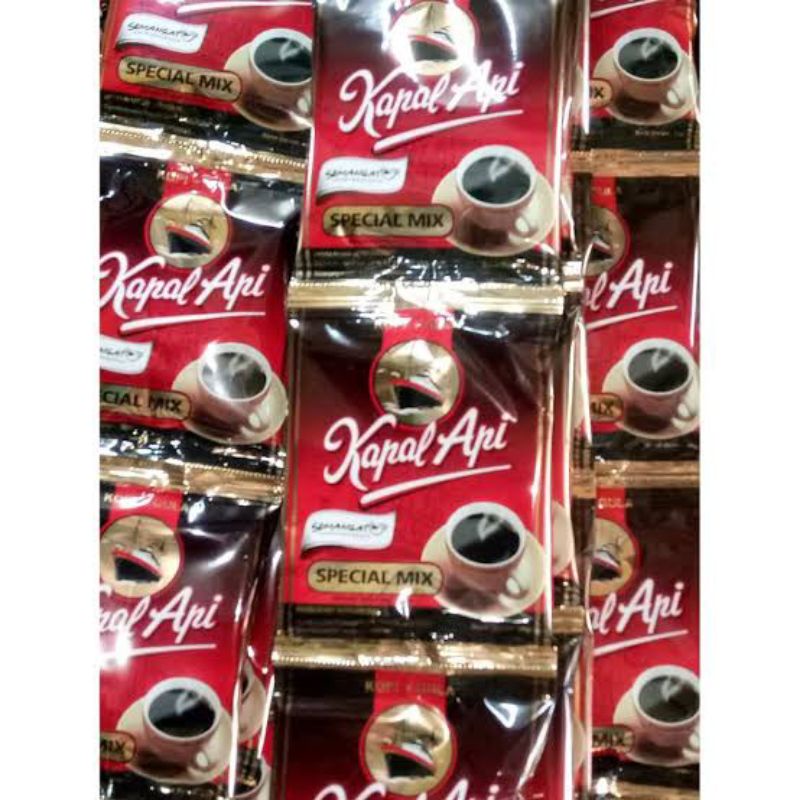 

Kopi Kapal Api Special Mix 25gr 1 Renteng