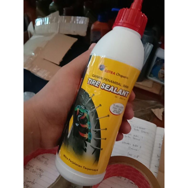 cairan tubeless aspira 350ml cairan penambal ban cocok untuk semua ban tubeless