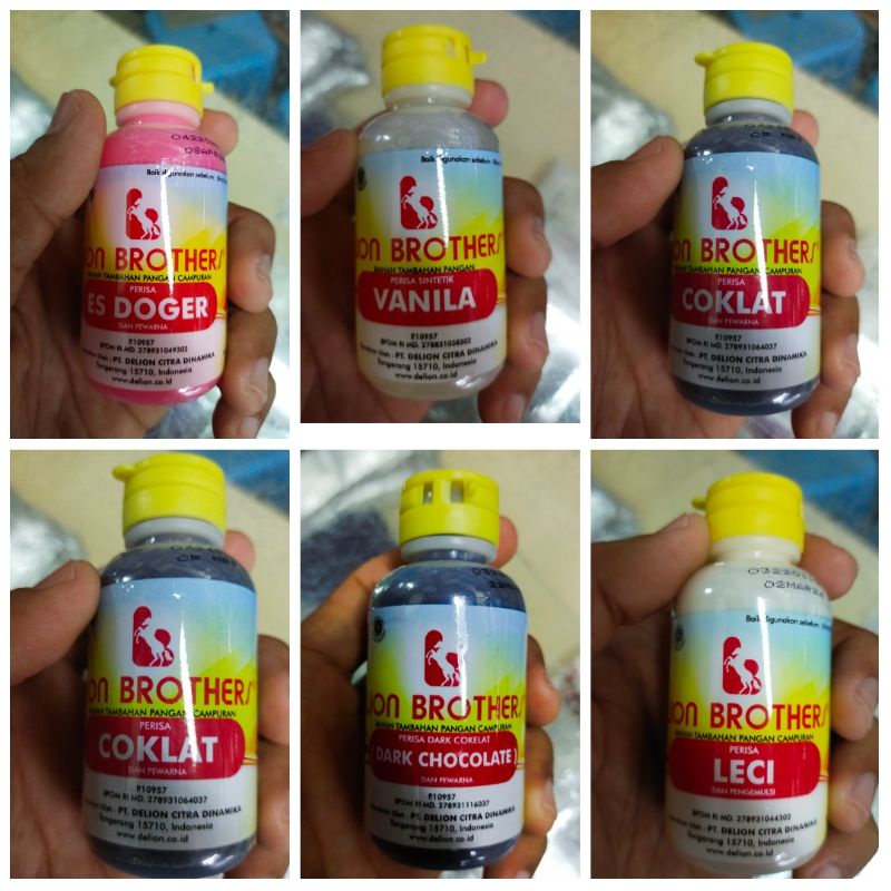 

Perisa dan Pewarna Makanan 60gr LION BROTHERS