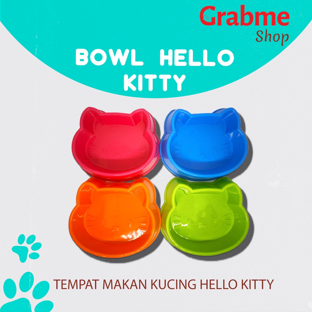 Tempat makan Kucing Anjing Hello Kitty