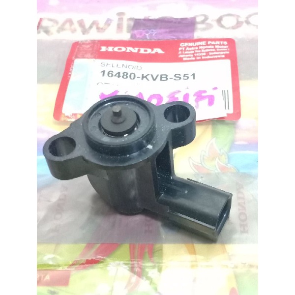 sensor selenoid, iacv switch langsam beat fi,esp,pop, street,spacy fi , Scoopy fi,Vario 125(OEM)