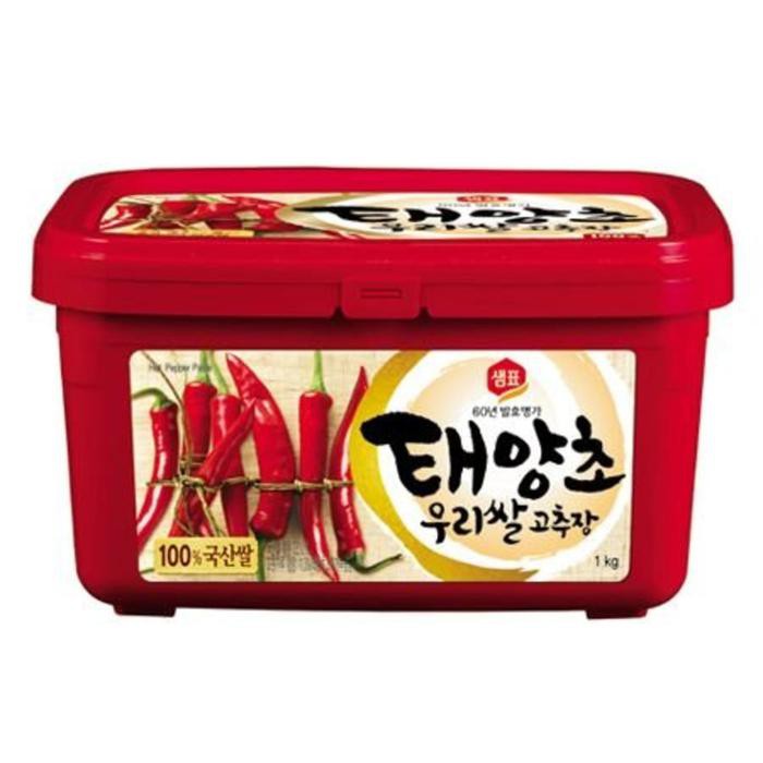 

SPESIAL SEMPIO GOCHUJANG HOT PEPPER PASTE SAMBAL CABE KOREA 1 KG KEKINIAN