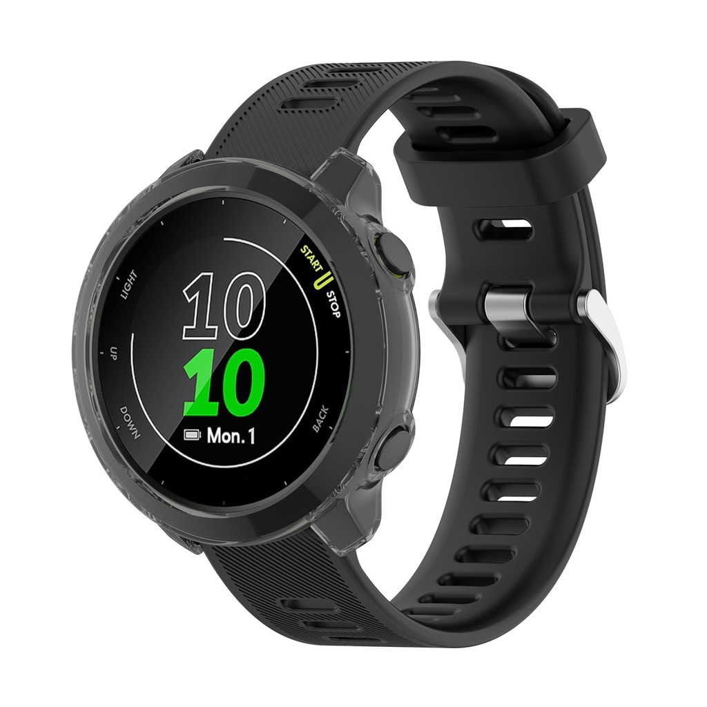 Casing Pelindung Layar Smartwatch Garmin Forerunner 55 Forerunner 158 Bahan Tpu Bumper