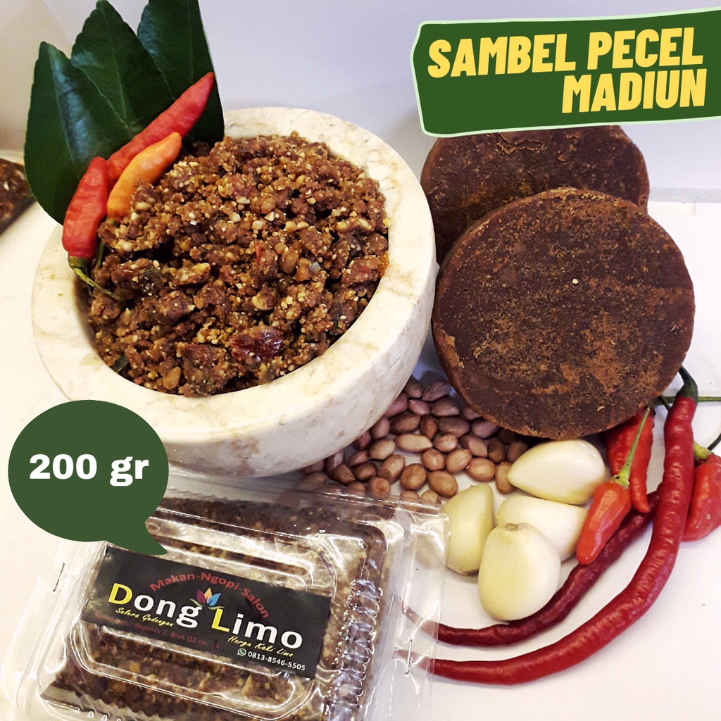 

Bumbu Kacang / Sambel Pecel Khas Madiun