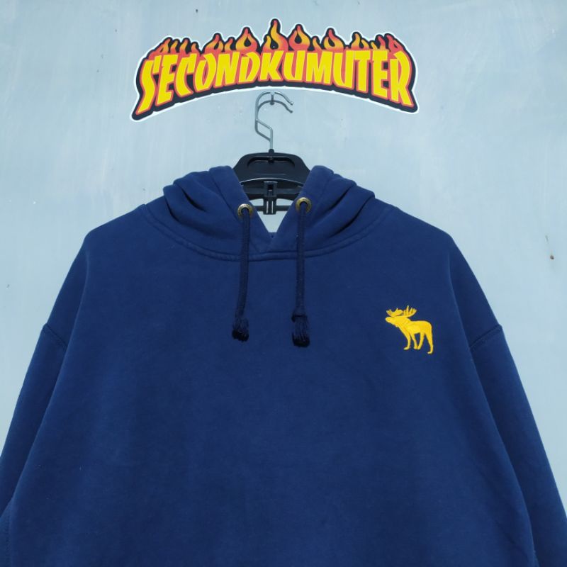 HOODIE ABERCROMBIE ORIGINAL SECOND THRIFT CASUAL PRELOVED OVERSIZE