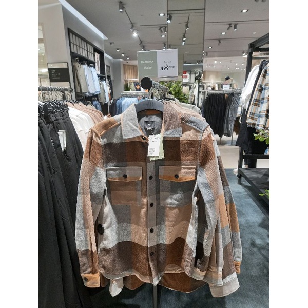 H&M overshirt cowok