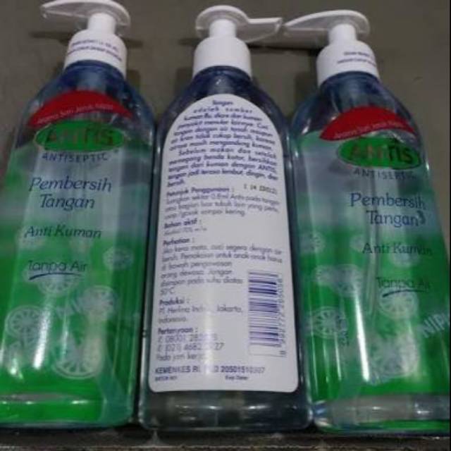 

Antis 250ML pesanan