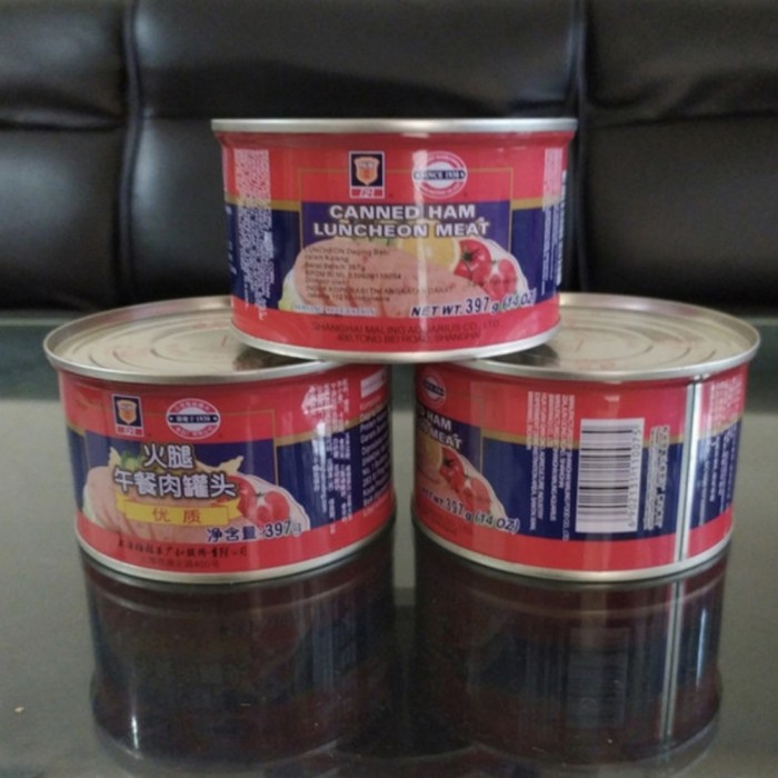 

Termurah HAM MALING TTS PREMIUM 397gr / HAM MA LING / BABI KALENG
