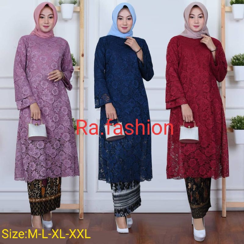 Tunik brukat Padang/tunik brukat solo/tunik brukat kondangan/tunik brukat modren