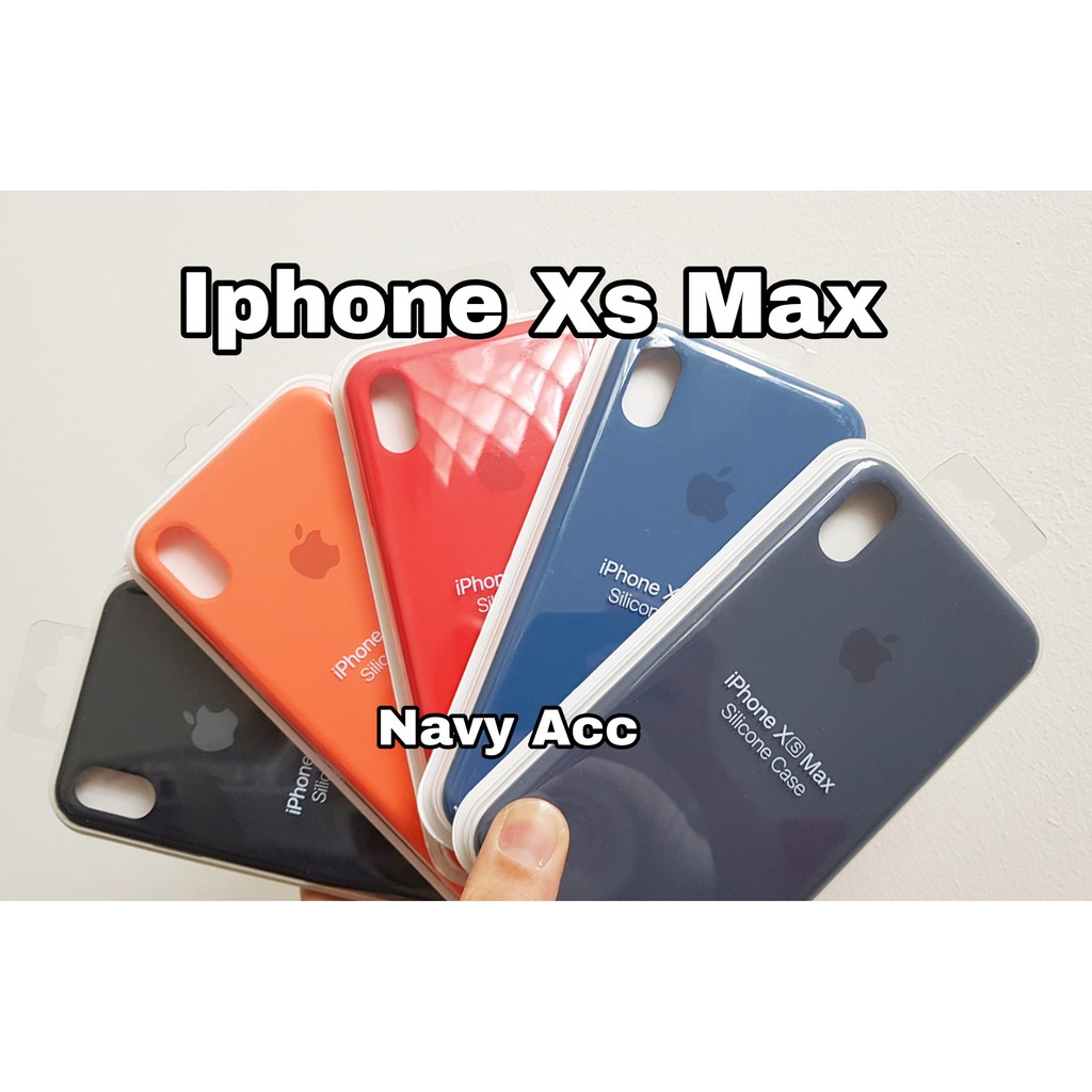 Silicon Case Iphone Xs Max / Iphone XS / X - Softcase Iphone Xs Max / XS / X Oem