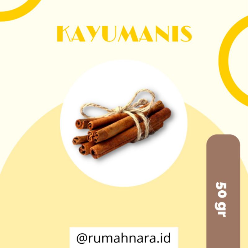 

KAYU MANIS / Cinnamon - 50 GR