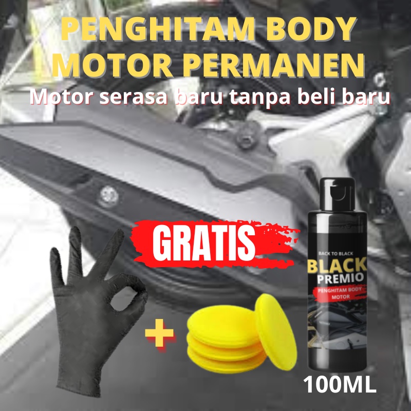 Penghitam Body Motor Permanent Cairan Penghitam Bodi Motor Permanen Tahan Lama Original