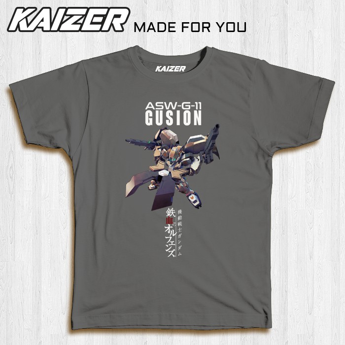 KAIZER RH-1349 Kaos Gundam Gusion Rebake Full - Anime Barbatos Team