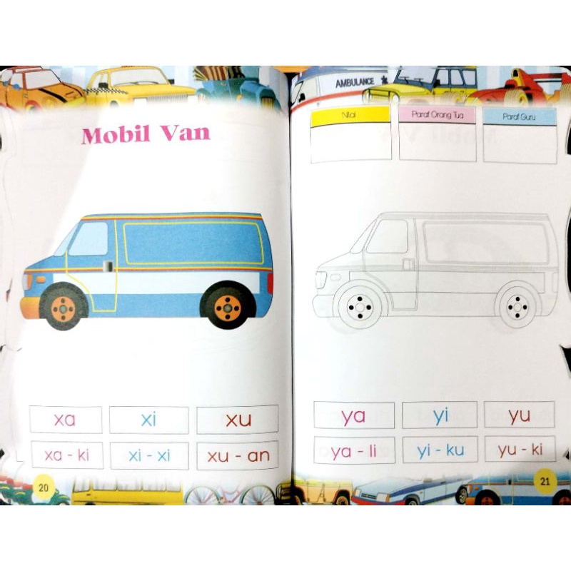 buku seri paud transportasi 32 halaman (19x27cm)